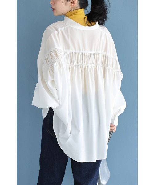 cawaii（カワイイ）の「首・袖のきれいを守る 汚れ防止ブラウス（シャツ/ブラウス・レディース・ホワイト・FREE）」の12枚目の写真