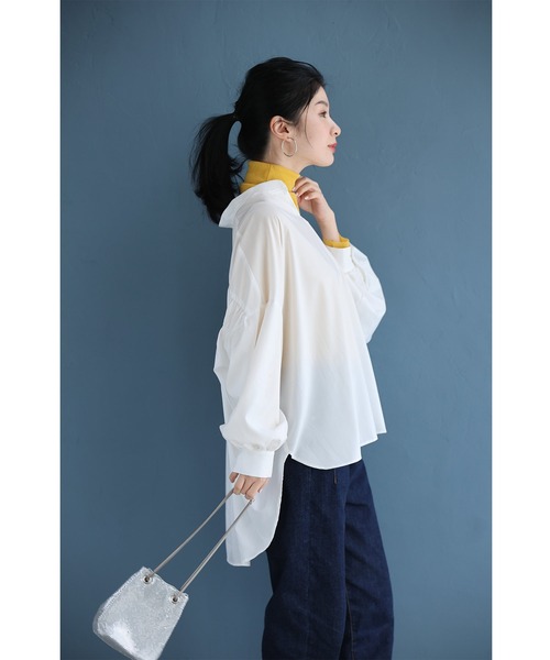cawaii（カワイイ）の「首・袖のきれいを守る 汚れ防止ブラウス（シャツ/ブラウス・レディース・ホワイト・FREE）」の14枚目の写真