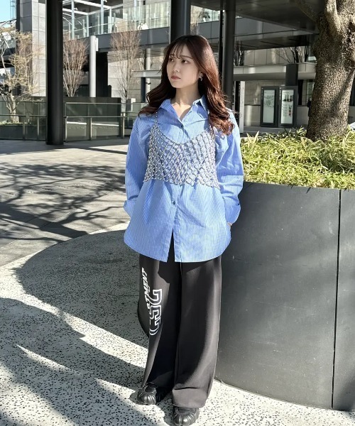 ROSE BUD(ローズバッド)の「METAL BALL BUSTIER(その他トップス・レディース・シルバー・ONE SIZE)」の8枚目の写真