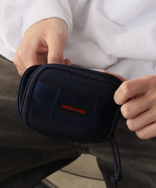 BRIEFING/ブリーフィング ROUND ZIP WALLET MW ラウンドファスナー長