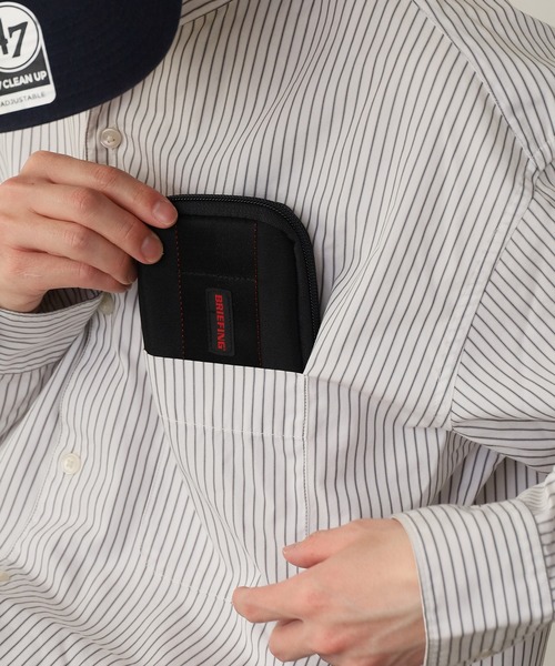 BRIEFING/ブリーフィング ROUND ZIP WALLET MW ラウンドファスナー長