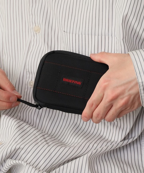 BRIEFING/ブリーフィング ROUND ZIP WALLET MW ラウンドファスナー長