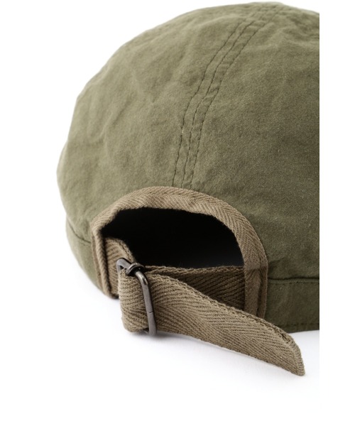 MHL.（エムエイチエル）の「SOFT PEAK CAP（キャップ・レディース・ブラック/カーキ・FREE）」の12枚目の写真