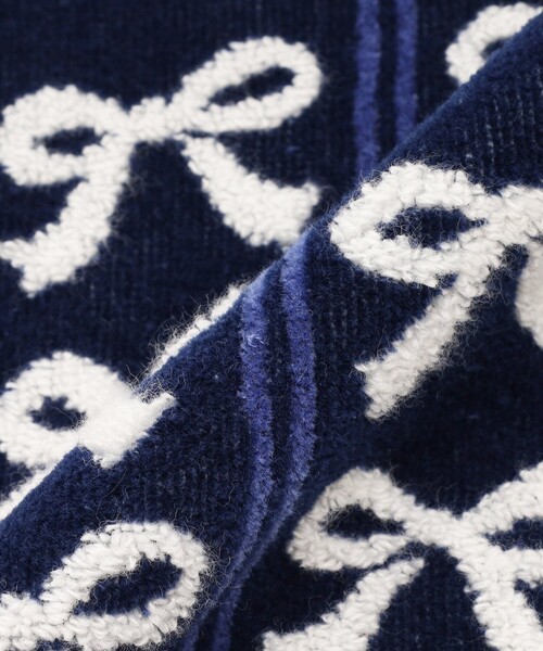 Afternoon Tea（アフタヌーンティー）の「リボンジャカードミニタオル（ハンカチ/ハンドタオル・レディース・アイボリー/ネイビー/ピンク・ONE SIZE）」の15枚目の写真