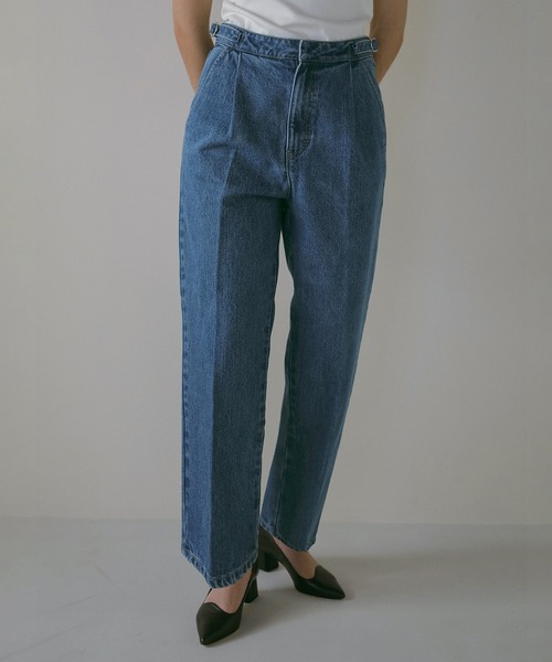 PLUS】ダブルクロスストレートパンツ｜WOMEN｜250HSP31-444C