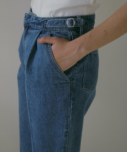 MANOF（マノフ）の「SIDE BELT DENIM PANTS（デニムパンツ）」 - WEAR