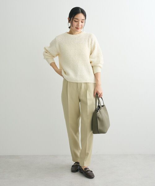 かぐれ　オリーブグリーン テーパードパンツ green label relaxing パンツ 「size SHORT/TALLあり」オルマイ
