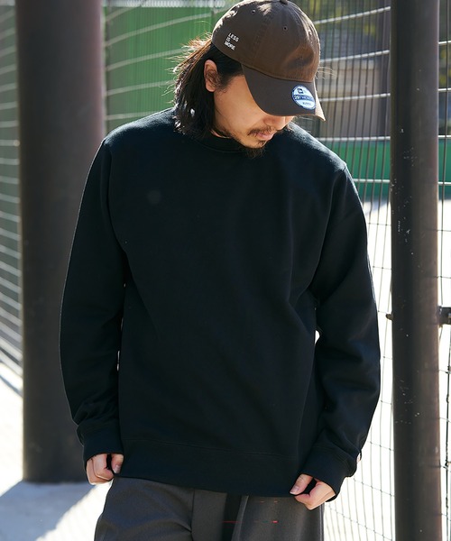 Goodwear（グッドウェア）の「【Goodwear】クルーネックトレーナー（スウェット・メンズ・オフホワイト/グレー/ブラック/チャコール・LL/S/M/L）」の2枚目の写真