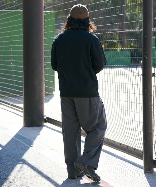 Goodwear（グッドウェア）の「【Goodwear】クルーネックトレーナー（スウェット・メンズ・オフホワイト/グレー/ブラック/チャコール・LL/S/M/L）」の9枚目の写真