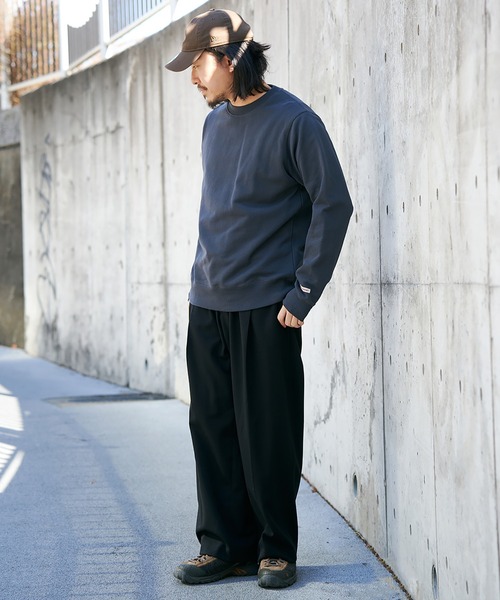 Goodwear（グッドウェア）の「【Goodwear】クルーネックトレーナー（スウェット・メンズ・オフホワイト/グレー/ブラック/チャコール・LL/S/M/L）」の16枚目の写真