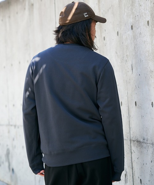 Goodwear（グッドウェア）の「【Goodwear】クルーネックトレーナー（スウェット・メンズ・オフホワイト/グレー/ブラック/チャコール・LL/S/M/L）」の13枚目の写真