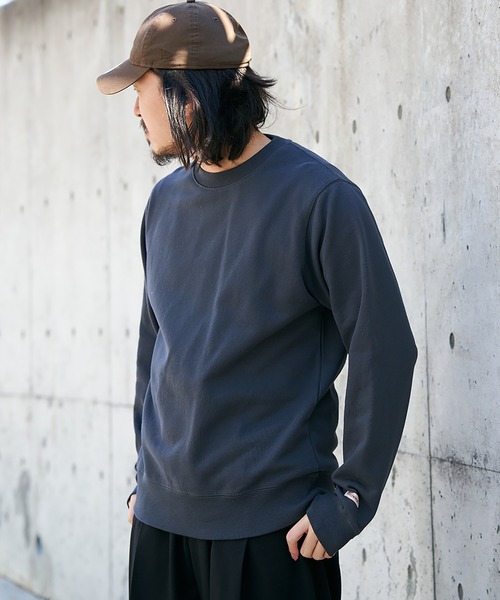 Goodwear（グッドウェア）の「【Goodwear】クルーネックトレーナー（スウェット・メンズ・オフホワイト/グレー/ブラック/チャコール・LL/S/M/L）」の14枚目の写真