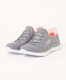 SKECHERS スケッチャーズ SLIP-INS スリップインズ SUMMITS-EVERYDAY SET【ワイド/4E/軽量】レディーススニーカー(サミッツ) 150264W