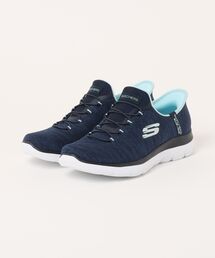 SKECHERS | SKECHERS スケッチャーズ SLIP-INS スリップインズ SUMMITS-EVERYDAY SET【ワイド/4E/軽量】レディーススニーカー(サミッツ) 150264W(スニーカー)
