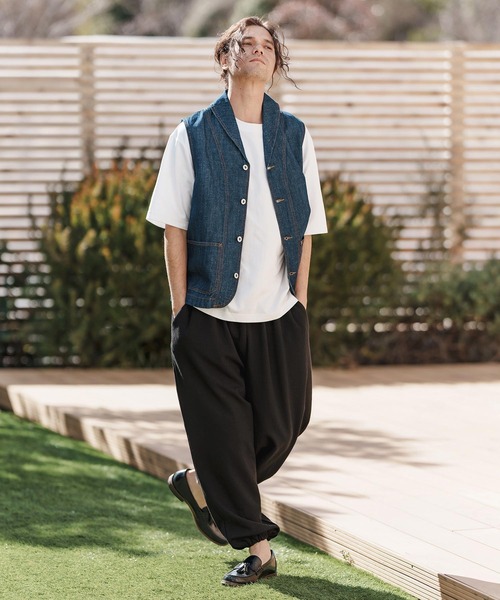 mp13379-裾ゴムリブバルーンパンツ