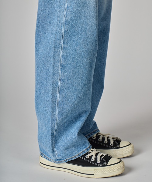 fireservice(ファイヤーサービス)の「【 Fire Service / ファイヤーサービス 】 HIGHRISE STRAIGHT C100 / ハイライズ ストレートデニム(デニムパンツ・レディース・ライトブルー・23/24/25/26/27/28)」の7枚目の写真