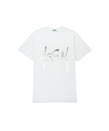 MSGM（エムエスジーエム）の「【NEW】MSGM WORLD CITY ロゴTシャツ【Japan Exclusive/FOIL PRINT】（Tシャツ/カットソー）」