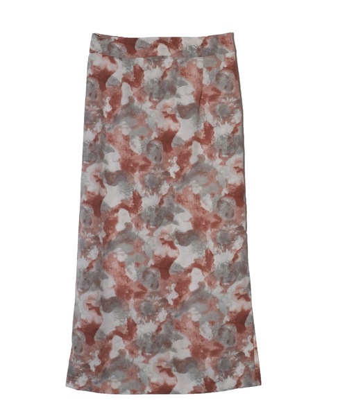 CIEL'AIR(シエルエアー)の「Print Skirt(スカート・レディース・レッド・MEDIUM)」の4枚目の写真