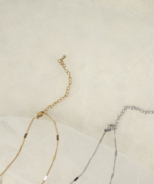 CEMONEMO（セモネモ）の「【金属アレルギー対応】 ステーションチェーン アンクレット / サージカルステンレス316L（アンクレット・レディース・シルバー/ゴールド・FREE）」の18枚目の写真