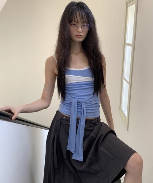 The Frankie Shop ダブルベルト プリーツ スカート The Frankie Shop ダブルベルト プリーツ スカート 卸売り