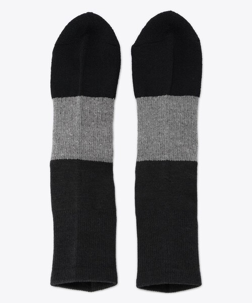 Columbia（コロンビア）の「ムレにくい 抗菌防臭加工 Columbia／マザマリザーブミッド ソックス アーチサポート／コロンビア（ソックス/靴下・レディース・ブラック/ベージュ/ネイビー・S/M/L/XL）」の4枚目の写真