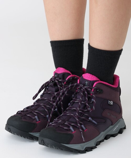 Columbia（コロンビア）の「ムレにくい 抗菌防臭加工 Columbia／マザマリザーブミッド ソックス アーチサポート／コロンビア（ソックス/靴下・レディース・ブラック/ベージュ/ネイビー・S/M/L/XL）」の6枚目の写真