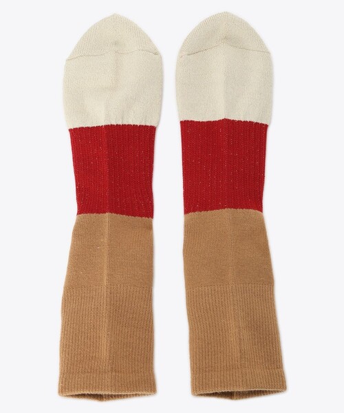 Columbia（コロンビア）の「ムレにくい 抗菌防臭加工 Columbia／マザマリザーブミッド ソックス アーチサポート／コロンビア（ソックス/靴下・レディース・ブラック/ベージュ/ネイビー・S/M/L/XL）」の7枚目の写真