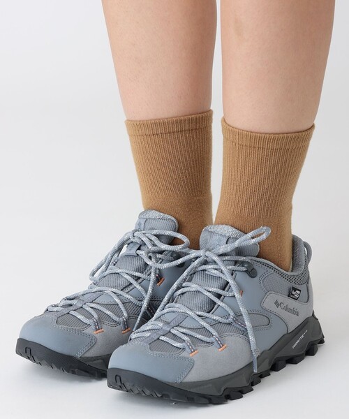 Columbia（コロンビア）の「ムレにくい 抗菌防臭加工 Columbia／マザマリザーブミッド ソックス アーチサポート／コロンビア（ソックス/靴下・レディース・ブラック/ベージュ/ネイビー・S/M/L/XL）」の9枚目の写真