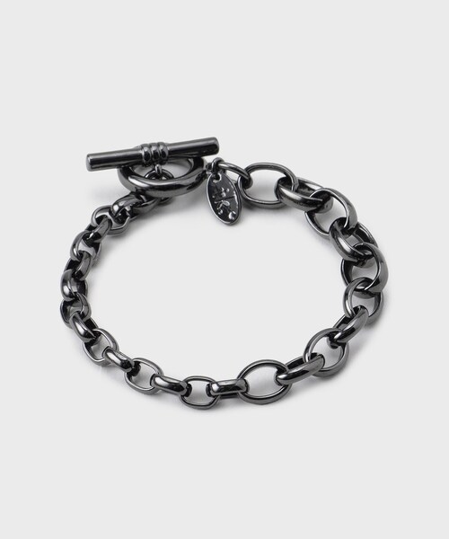 tk.TAKEO KIKUCHI（ティーケータケオキクチ）の「◆グラデーションチェーンブレスレット（ブレスレット・メンズ・シルバー系その他3/シルバー系/シルバー系1/シルバー系2/シルバー系その他/シルバー・00）」の2枚目の写真