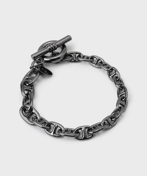 tk.TAKEO KIKUCHI（ティーケータケオキクチ）の「◆グラデーションチェーンブレスレット（ブレスレット・メンズ・シルバー系その他3/シルバー系/シルバー系1/シルバー系2/シルバー系その他/シルバー・00）」の3枚目の写真