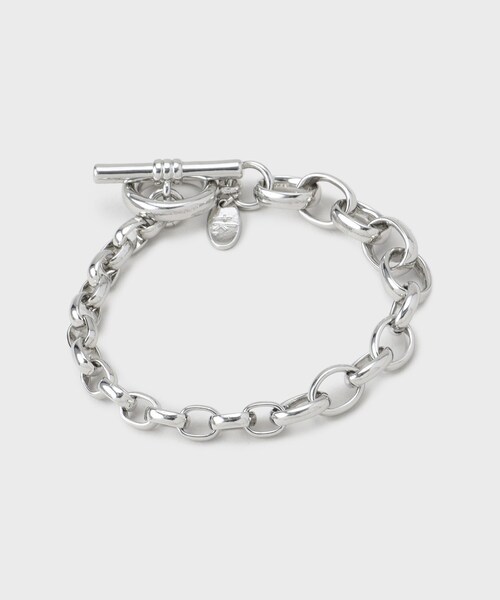 tk.TAKEO KIKUCHI（ティーケータケオキクチ）の「◆グラデーションチェーンブレスレット（ブレスレット・メンズ・シルバー系その他3/シルバー系/シルバー系1/シルバー系2/シルバー系その他/シルバー・00）」の7枚目の写真