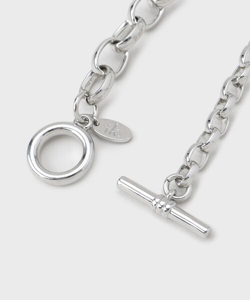 tk.TAKEO KIKUCHI（ティーケータケオキクチ）の「◆グラデーションチェーンブレスレット（ブレスレット・メンズ・シルバー系その他3/シルバー系/シルバー系1/シルバー系2/シルバー系その他/シルバー・00）」の10枚目の写真