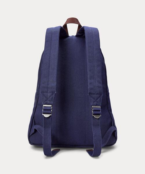 POLO RALPH LAUREN（ポロ ラルフ ローレン）の「Polo ベア キャンバス バックパック（バックパック/リュック・メンズ・ネイビー系1・ONE）」の8枚目の写真
