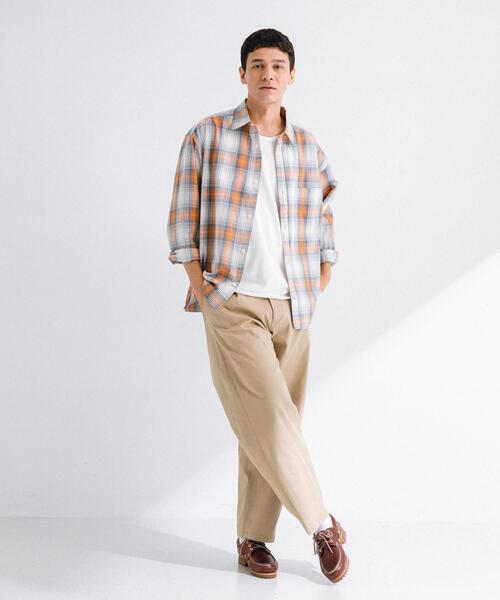 URBAN RESEARCH Sonny Label（アーバンリサーチサニーレーベル）の「リラックスフィットチェックレギュラーシャツ（シャツ/ブラウス・メンズ・ブルー系その他/ホワイト系その他・MEDIUM/LARGE）」の7枚目の写真