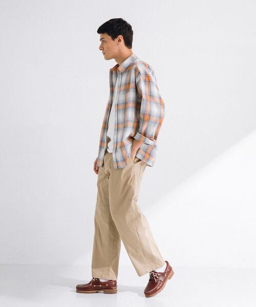 URBAN RESEARCH Sonny Label（アーバンリサーチサニーレーベル）の「リラックスフィットチェックレギュラーシャツ（シャツ/ブラウス・メンズ・ブルー系その他/ホワイト系その他・MEDIUM/LARGE）」の9枚目の写真