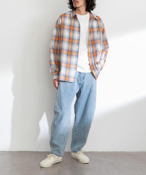 URBAN RESEARCH Sonny Label（アーバンリサーチサニーレーベル）の「リラックスフィットチェックレギュラーシャツ（シャツ/ブラウス・メンズ・ブルー系その他/ホワイト系その他・MEDIUM/LARGE）」の13枚目の写真