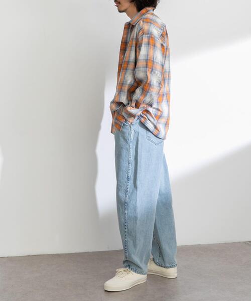 URBAN RESEARCH Sonny Label（アーバンリサーチサニーレーベル）の「リラックスフィットチェックレギュラーシャツ（シャツ/ブラウス・メンズ・ブルー系その他/ホワイト系その他・MEDIUM/LARGE）」の14枚目の写真