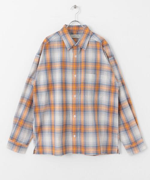 URBAN RESEARCH Sonny Label（アーバンリサーチサニーレーベル）の「リラックスフィットチェックレギュラーシャツ（シャツ/ブラウス・メンズ・ブルー系その他/ホワイト系その他・MEDIUM/LARGE）」の17枚目の写真