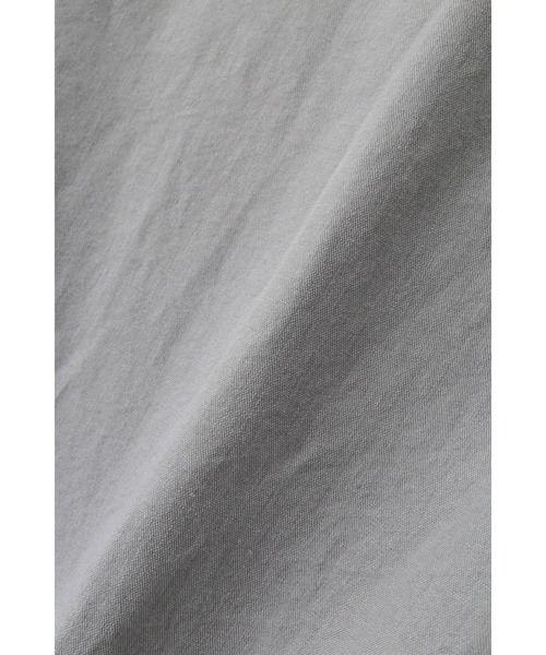 MHL.（エムエイチエル）の「COTTON HEMP OXFORD（シャツ/ブラウス・メンズ・ネイビー/グレー系その他2・LARGE/MEDIUM/SMALL）」の9枚目の写真