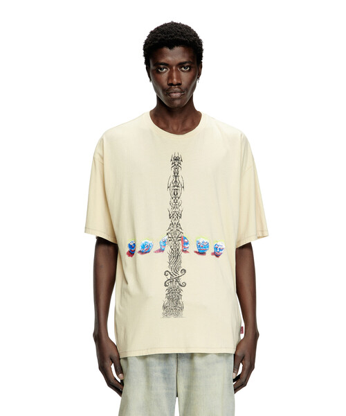 Tシャツ・カットソー T-BOXT-OD COTTON T-SHIRT A14884_0NKAG_7ESA_E.jpg