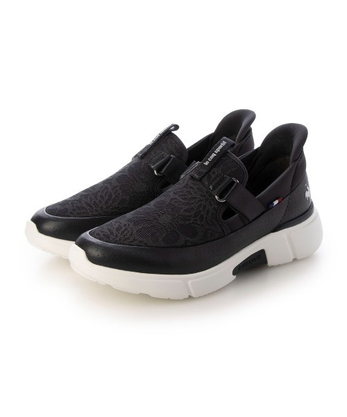 le coq sportif(ルコックスポルティフ)の「スリッポンスニーカー(LCS ロワール SP LC SI)(スリッポン・レディース・ブラック/グレー/ネイビー・24cm/23.5cm/23cm/22.5cm/24.5cm)」の3枚目の写真