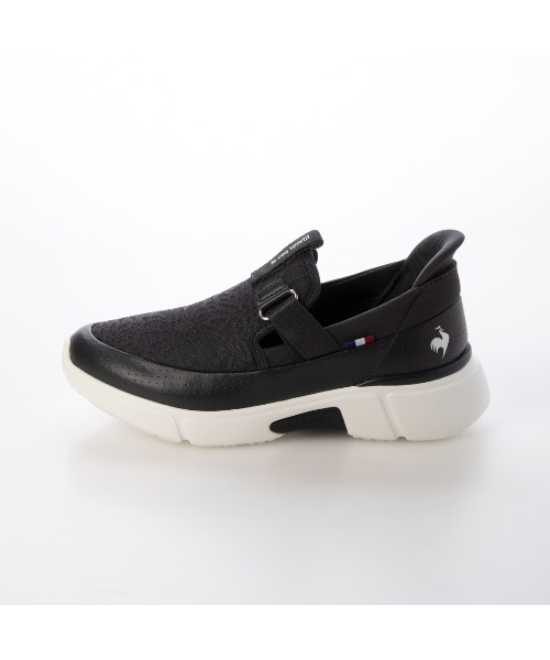 le coq sportif(ルコックスポルティフ)の「スリッポンスニーカー(LCS ロワール SP LC SI)(スリッポン・レディース・ブラック/グレー/ネイビー・24cm/23.5cm/23cm/22.5cm/24.5cm)」の9枚目の写真