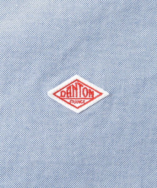 DANTON（ダントン）の「【DANTON/ダントン】ROUND COLLAR P.O SHIRT SS 25SS（シャツ/ブラウス・メンズ・ホワイト/キナリ/ブルー・38/40/42/44）」の10枚目の写真
