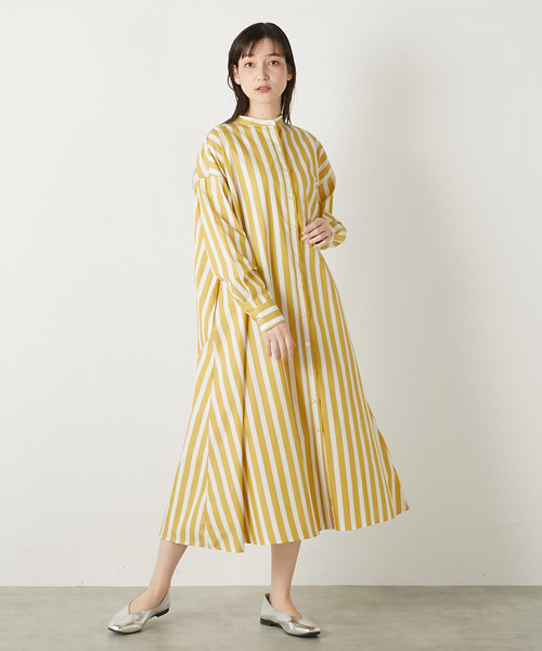 The Duchess Designs(ダッチェス・デザイン)の「《別注》【The Duchess Designs/ザ ダッチェスデザイン】シャツワンピース(シャツワンピース・レディース・ブルー系その他/イエロー系その他/ブラック/ブルー/ライトグレー・FREE)」の5枚目の写真