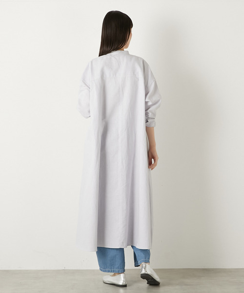 The Duchess Designs(ダッチェス・デザイン)の「《別注》【The Duchess Designs/ザ ダッチェスデザイン】シャツワンピース(シャツワンピース・レディース・ブルー系その他/イエロー系その他/ブラック/ブルー/ライトグレー・FREE)」の10枚目の写真