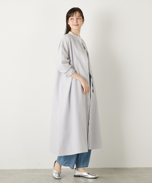 The Duchess Designs(ダッチェス・デザイン)の「《別注》【The Duchess Designs/ザ ダッチェスデザイン】シャツワンピース(シャツワンピース・レディース・ブルー系その他/イエロー系その他/ブラック/ブルー/ライトグレー・FREE)」の9枚目の写真