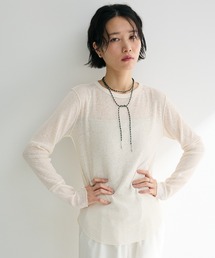Green　Parks | シアーワッフルプルオーバー(Tシャツ/カットソー)