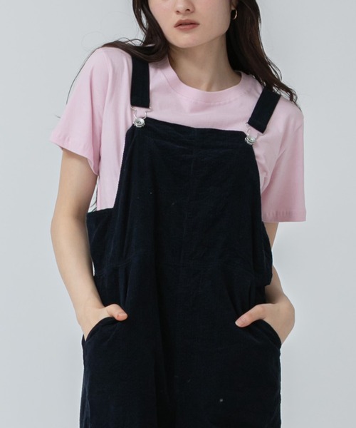 HEILIS(ヘイリス)の「バリエーションカラーコンパクトコットンTシャツ/半袖 コンパクト クロップド 短丈 黒 白 白T 春服 インナー 夏服 クルーネック ピンク イエロー バターイエロー ブラウン レッド 赤 ノームコア 韓国(Tシャツ/カットソー・レディース・レッド/ピンク/ブラウン/ホワイト/イエロー/ブラック・FREE)」の5枚目の写真