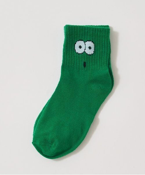 b・ROOM（ビールーム）の「アソートフェイスソックス（ソックス/靴下・キッズ・イエロー/ブルー/スモークピンク/グリーン/オレンジ・M/L）」の10枚目の写真