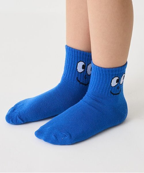 b・ROOM（ビールーム）の「アソートフェイスソックス（ソックス/靴下・キッズ・イエロー/ブルー/スモークピンク/グリーン/オレンジ・M/L）」の16枚目の写真